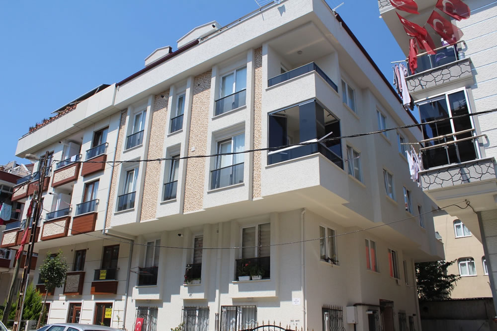 Sandal sokak konut inşaatı